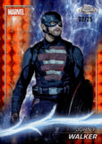 2025 John F. Walker Topps Chrome Marvel Studios Orange Geometric Refractor 02/25 #184 Thunderbolts