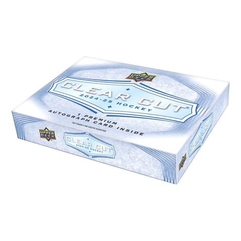 2024-25 Upper Deck Clear Cut Hockey Hobby, Box