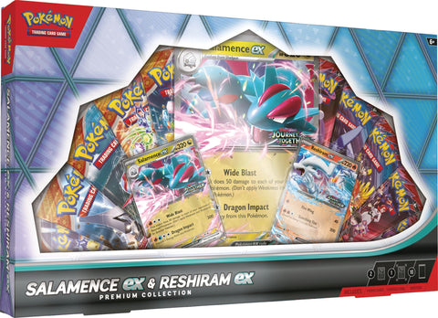 Pokemon Salamence & Reshiram EX Premium Collection, Box