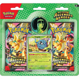 Pokemon Mega Evolution Ascended Heroes, 2-Pack Blister