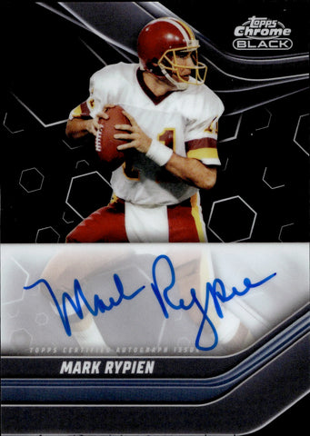 2024 Mark Rypien Topps Chrome Black AUTOGRAPH AUTO Washington Redskins #TCBA-MRY