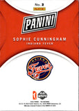 2025 Sophie Cunningham Panini The National DIAMOND PLATE Indiana Fever #2