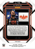 2023 AJ Styles Panini Prizm MOJO 13/25 #119