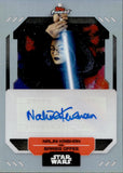 2023 Topps Finest Star Wars Nalini Krishan as Bariss Offee Autograph #FA-NK AUTO
