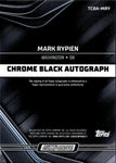 2024 Mark Rypien Topps Chrome Black AUTOGRAPH AUTO Washington Redskins #TCBA-MRY