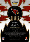 2023 Kyler Murray Panini Select SPARKS GOLD PATCH JERSEY 3/10 Arizona Cardinals