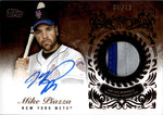 2022 Mike Piazza Topps REVERENCE AUTOGRAPH PATCH JERSEY AUTO 1/10 NEW YORK METS #TRAP-MP