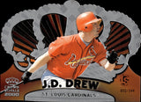 2000 J.D. Drew Pacific Crown Royale LIMITED DIE CUT 032/144 #116 St. Louis Cardinals