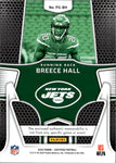 2022 Breece Hall Panini Certified PIECE OF THE GAME RED ROOKIE JERSEY 28/75 New York Jets #PG-BH