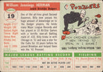 1955 Billy Herman Topps #19 Los Angeles Dodgers BV $20