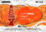 2024 Lamine Yamal Wild Card Illumination #AG-YLZ 10/10 ROOKIE GROOVIN LAVA
