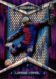 2024 Lamine Yamal Wild Card Illumination #ABC-LY2 22/30 PURPLE SHOCKWAVE ROOKIE
