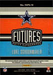 2023 Luke Schoonmaker Panini Legacy FUTURES PATCH AUTOGRAPHS RUBY ROOKIE JERSEY AUTO 53/100 Dallas Cowboys FAPS-18
