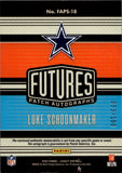 2023 Luke Schoonmaker Panini Legacy FUTURES PATCH AUTOGRAPHS RUBY ROOKIE JERSEY AUTO 53/100 Dallas Cowboys FAPS-18