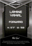 2024 Lamine Yamal Wild Card Illumination #ABC-LY2 22/30 PURPLE SHOCKWAVE ROOKIE