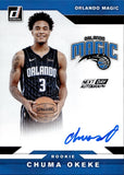 2019-20 Chuma Okeke Panini Donruss NEXT DAY ROOKIE AUTO Orlando Magic #ND-CHO 1