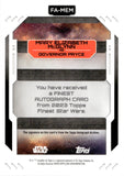 2023 Topps Finest Star Wars Mary Elizabeth McGlynn as Governor Pryce Autograph #FA-MEM AUTO