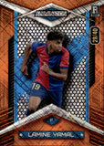 2024 Lamine Yamal Wild Card Illumination #ABC-LY12 28/40 ORANGE SHIMMER ROOKIE