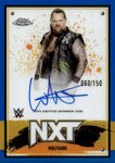 2025 Wolfgang Topps Chrome NXT BLUE REFRACTOR AUTO 60/150 #NXT-WGG