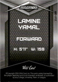 2024 Lamine Yamal Wild Card Illumination #ABC-LY12 28/40 ORANGE SHIMMER ROOKIE