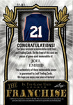 2024 Joel Embiid Leaf In The Game Used THE FRANCHISE TRIPLE JERSEY 37/60 Philadelphia 76ers #TF-JE1