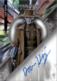 2022 Dorian King as Cade Bane Autograph Topps Star Wars Masterwork #MWA-DK AUTO 1