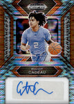 2024 Elliot Cadeau Panini Prizm Draft SENSATIONAL SIGNATURES ORANGE PULSAR AUTO 12/49 Michigan Wolverines #SS-ELC