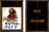 2025 Sheryl Swoopes Leaf History Book SPINNING YARNS JERSEY AUTO BOOKLET 9/25 Houston Comets #SY-SSI
