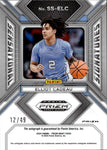 2024 Elliot Cadeau Panini Prizm Draft SENSATIONAL SIGNATURES ORANGE PULSAR AUTO 12/49 Michigan Wolverines #SS-ELC