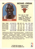 1989-90 Michael Jordan NBA Hoops Chicago Bulls #200 7