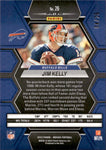 2023 Jim Kelly Panini Mosaic WHITE 04/25 #26 Buffalo Bills HOF