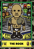 2025 The Rock Toppps WWE x BAPE BABY MILO #BMA-3 WWE Legend