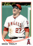 2013 Mike Trout Topps SP SUNGLASSES VARIATION #27 Anaheim Angels