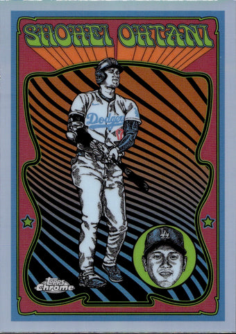 2025 Shohei Ohtani Topps Chrome ULTRA VIOLET ALL STAR REFRACTOR SP #UV-1 Los Angeles Dodgers