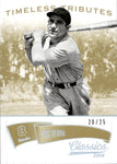 2014 Yogi Berra Panini Classics GOLD TIMELESS TRIBUTES 20/25 #149 New York Yankees HOF