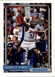 1992-93 Shaquille O'Neal Topps ROOKIE RC #362 Orlando Magic HOF 6