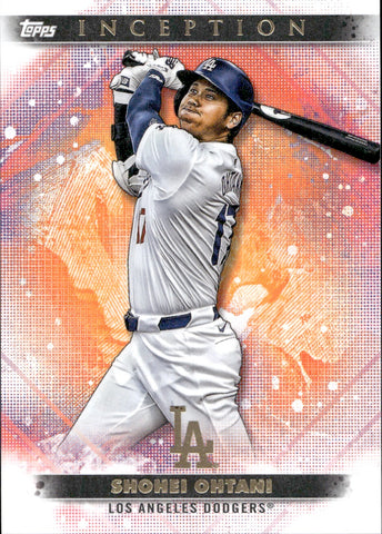 2024 Shohei Ohtani Topps Inception #73 Los Angeles Dodgers MVP