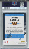 2024 Jayden Daniels Donruss Optic RATED ROOKIE RC PSA 8 #248 Washington Commanders 3829