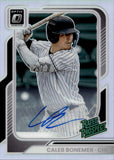 2026 Caleb Bonemer Donruss Opric HOLO SILVER RATED PROSPECT AUTO AUTOGRAPH #105 Chicago White Sox