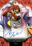 2025 Thomas Saggese Topps Inception RED ROOKIE AND EMERGING STARS AUTO 30/99 AUTOGRAPH RC #RESA-TS St. Louis Cardinals