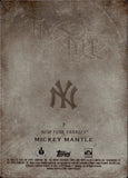 2026 Mickey Mantle Topps Allen & Ginter Tin Type #7 New York Yankees SSP