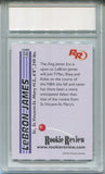 2003-04 LeBron James Rookie Review ROOKIE RC PGI 10 #59 Cleveland Cavaliers