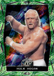 2024 Hulk Hogan Leaf Metal Legends GREEN CRYSTAL 2/5 #13 WWE Legend