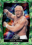 2024 Hulk Hogan Leaf Metal Legends GREEN CRYSTAL 2/5 #13 WWE Legend