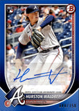 2025 Hurston Waldrep Bowman ROOKIE BLUE AUTO 040/150 AUTOGRAPH RC #PRV-HW Atlanta Braves