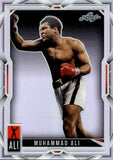 2024 Muhammad Ali Leaf Legacy Collection PRISMATIC SILVER 05/10 #25 Boxing Great