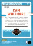 2023-24 Cam Whitmore Donruss Optic RED & GOLD INTERNATIONAL RATED ROOKIE 18/99 RC #217 Houston Rockets