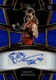 2023 Shawn Michaels Panini Select WWE BLUE PRIZM LEGENDARY SIGNATURES AUTO 33/49 AUTOGRAPH #LS-SHM WWE HOF
