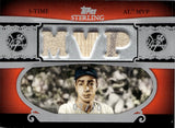 2007 Joe DiMaggio Topps Sterling BAT PINSTRIPE JERSEY 07/10 RELIC #3SS-68 New York Yankees HOF