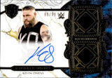 2025 Kevin Owens Topps Royalty WWE REGALIA RELIC DUAL SHIRT AUTO 80/99 AUTOGRAPH RELIC #RES-KOW Friday Night Smackdown